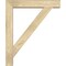 Ekena Millwork Traditional Block Rough Sawn Bracket w/ Offset Brace, Douglas Fir, 6"W x 30"D x 36"H BKT0604X30X36TRA05RDF - alternate 4